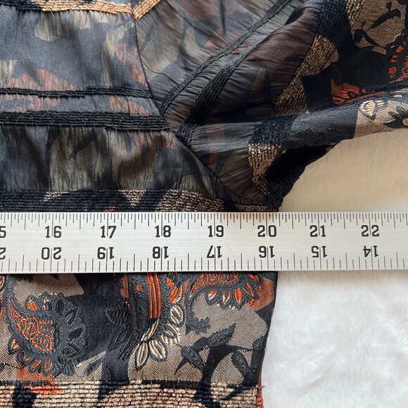 Christopher & Banks Women's Jacket Size M Fall Colors Full Zip Lightweight - Picture 5 of 8